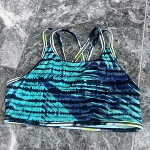 athleta girl - printed bathing suit top